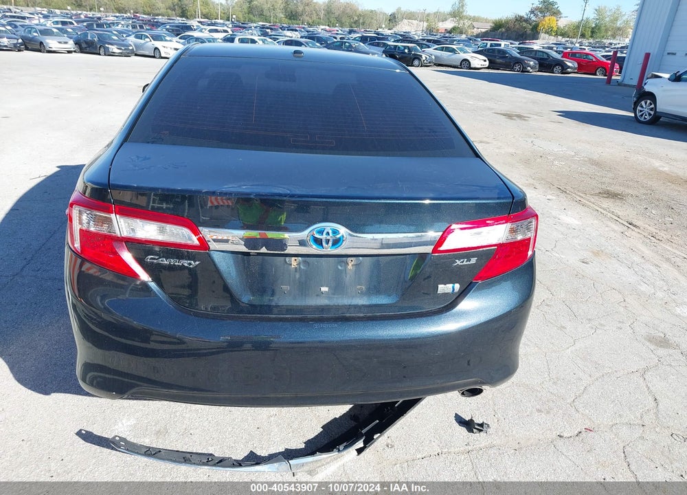 2014 TOYOTA CAMRY HYBRID XLE VIN: 4T1BD1FK0EU129329