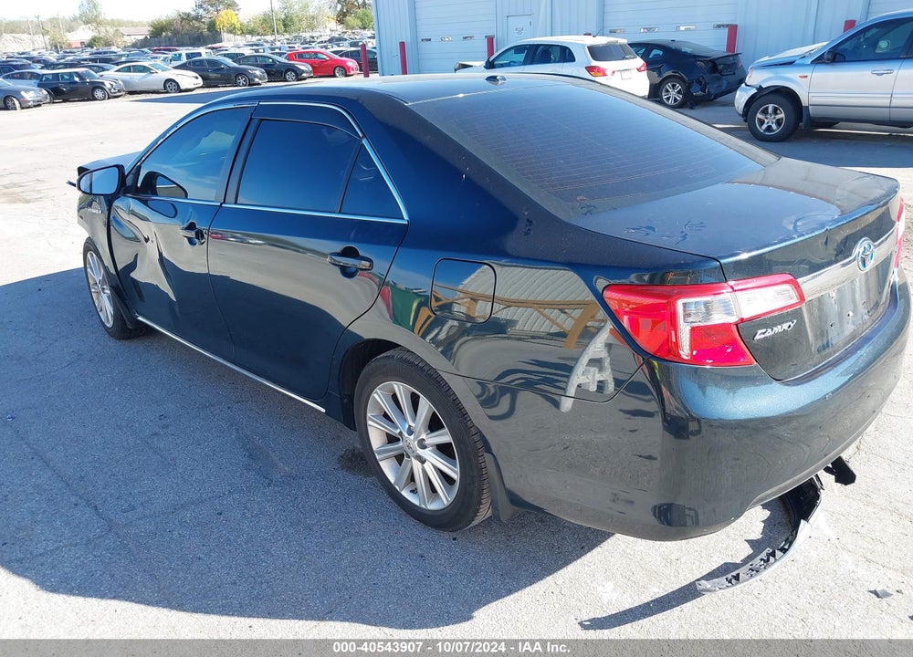 2014 TOYOTA CAMRY HYBRID XLE VIN: 4T1BD1FK0EU129329