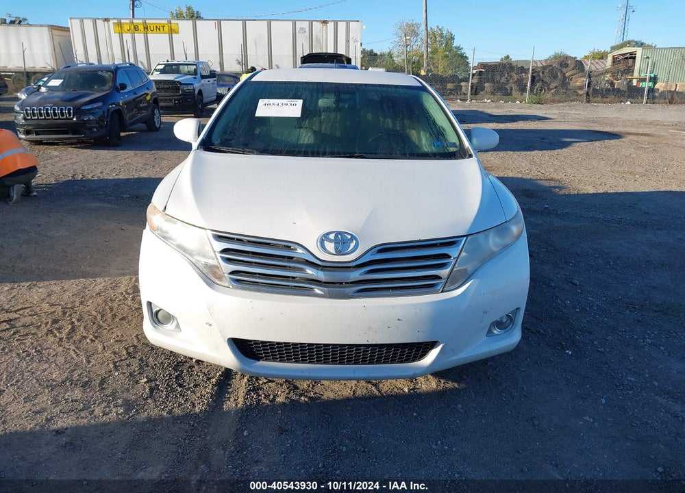 2010 TOYOTA VENZA BASE V6 VIN: 4T3BK3BB8AU040553