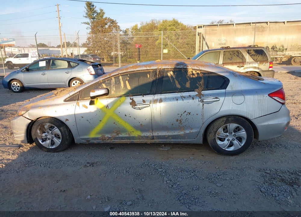 2015 HONDA CIVIC LX VIN: 19XFB2F52FE059912