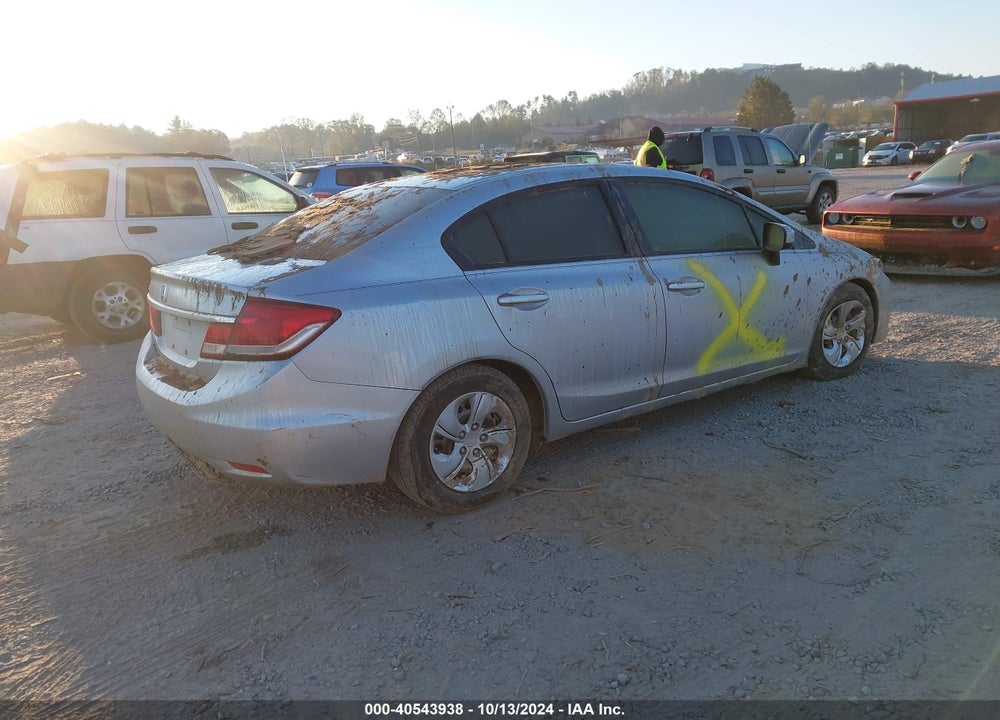 2015 HONDA CIVIC LX VIN: 19XFB2F52FE059912