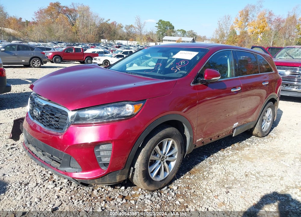 2019 KIA SORENTO 2.4L LX VIN: 5XYPGDA38KG545919