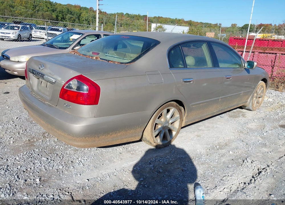 2004 INFINITI Q45 PREMIUM VIN: JNKBF01A34M500357