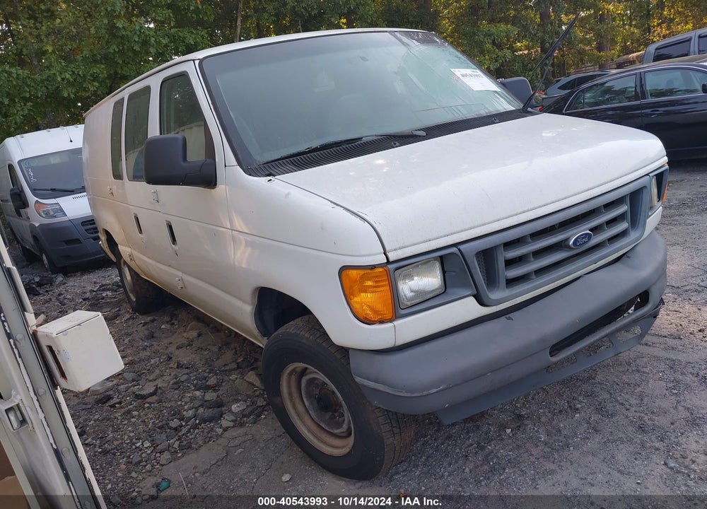2007 FORD E-350 SUPER DUTY COMMERCIAL/RECREATIONAL VIN: 1FTSE34L97DB28708