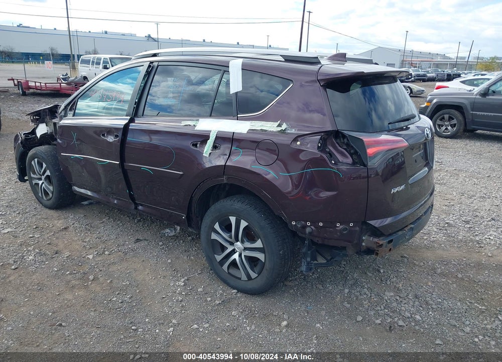 2018 TOYOTA RAV4 LE VIN: 2T3BFREV3JW775695