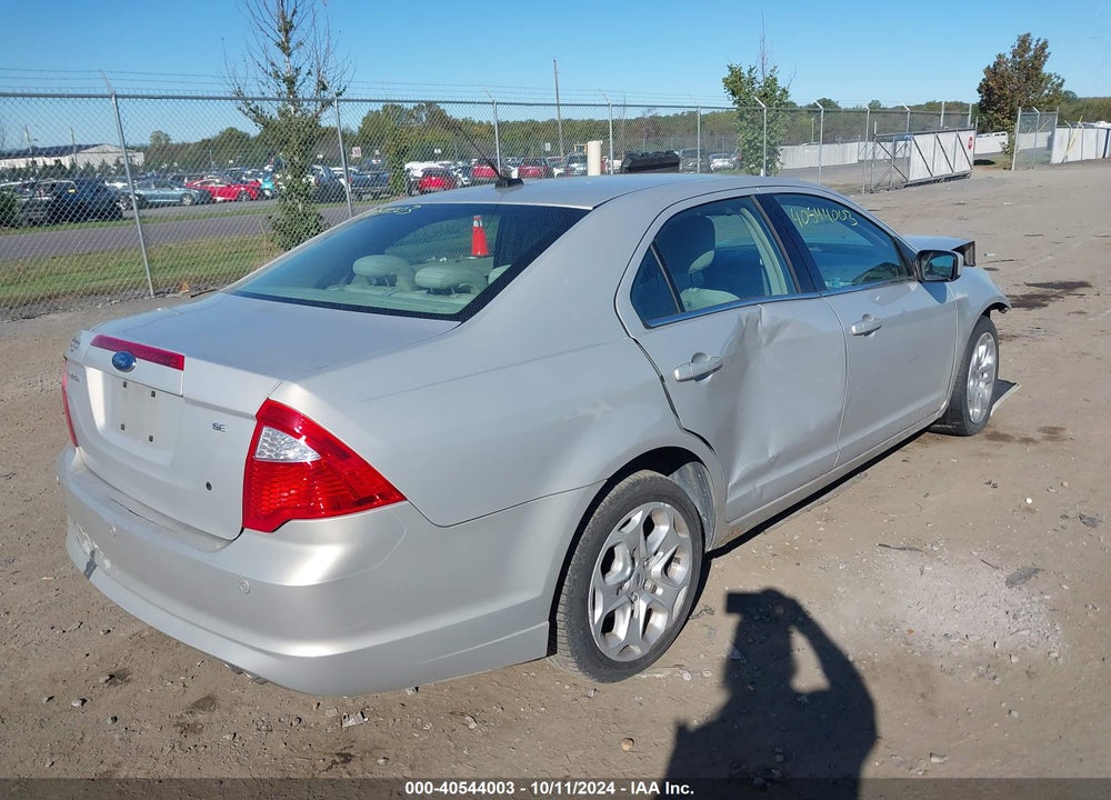 2010 FORD FUSION SE VIN: 3FAHP0HA0AR180244