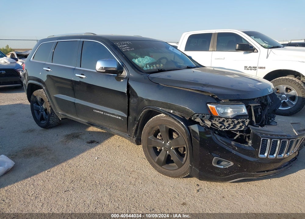 2014 CHEROKEE JEEP GRAND  OVERLAND VIN: 1C4RJFCT6EC125152
