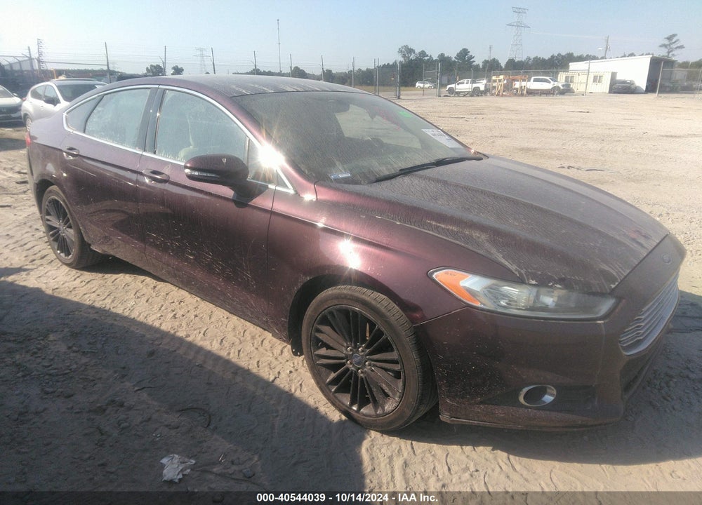2013 FORD FUSION SE VIN: 3FA6P0HR3DR387440