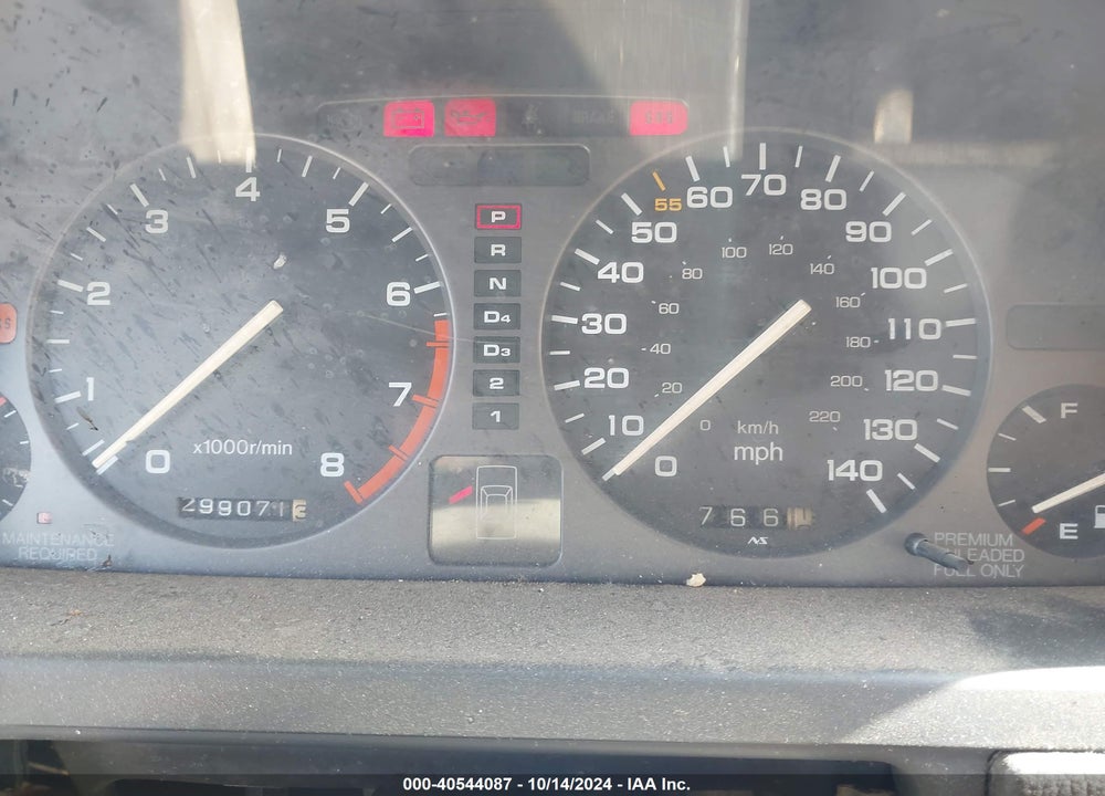1992 ACURA LEGEND LS VIN: JH4KA7675NC022292