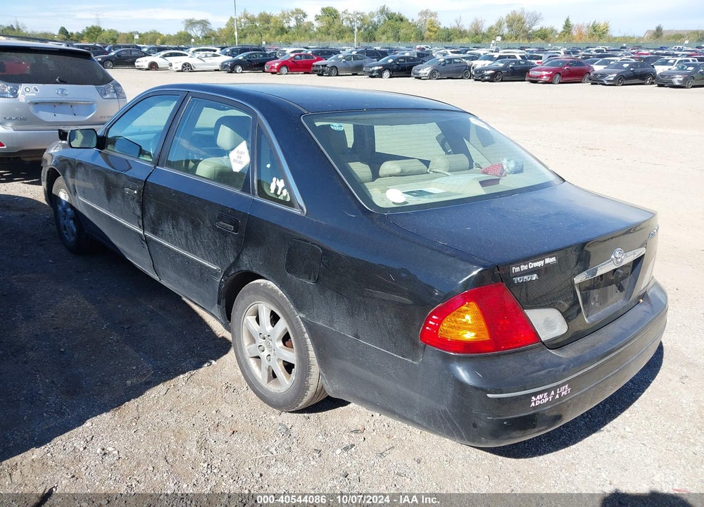 2000 TOYOTA AVALON XLS VIN: 4T1BF28B1YU003711