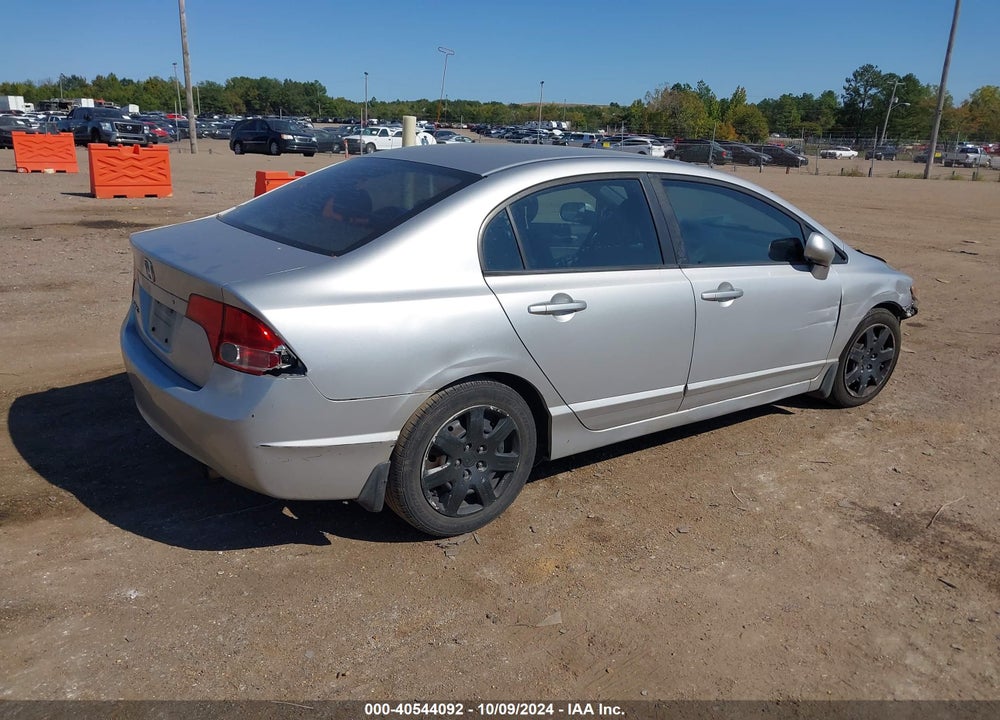 2008 HONDA CIVIC LX VIN: 1HGFA16578L065567