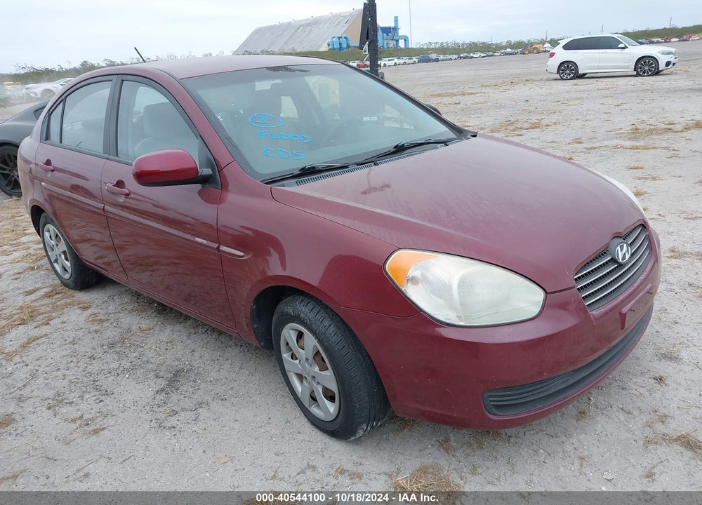 2010 HYUNDAI ACCENT GLS VIN: KMHCN4AC4AU446110
