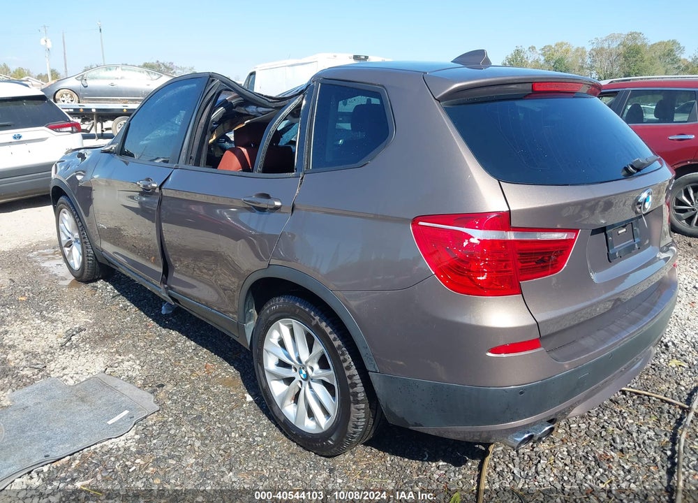 2014 BMW X3 XDRIVE28I VIN: 5UXWX9C59E0D13400