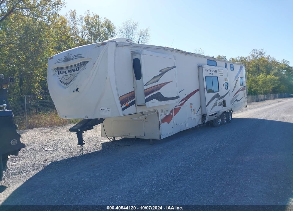 2010 KZ INFERNO VIN: 4EZFH4036A6030993