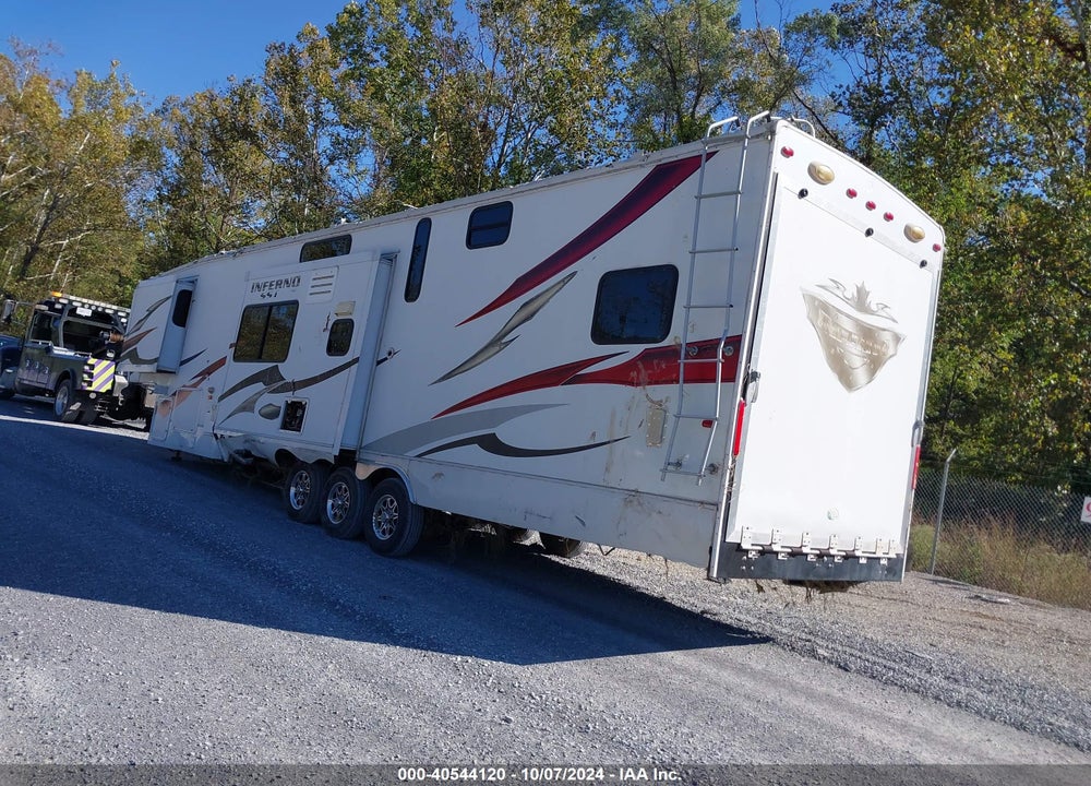 2010 KZ INFERNO VIN: 4EZFH4036A6030993