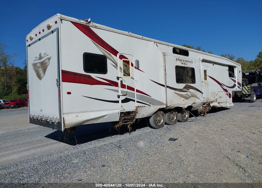 2010 KZ INFERNO VIN: 4EZFH4036A6030993