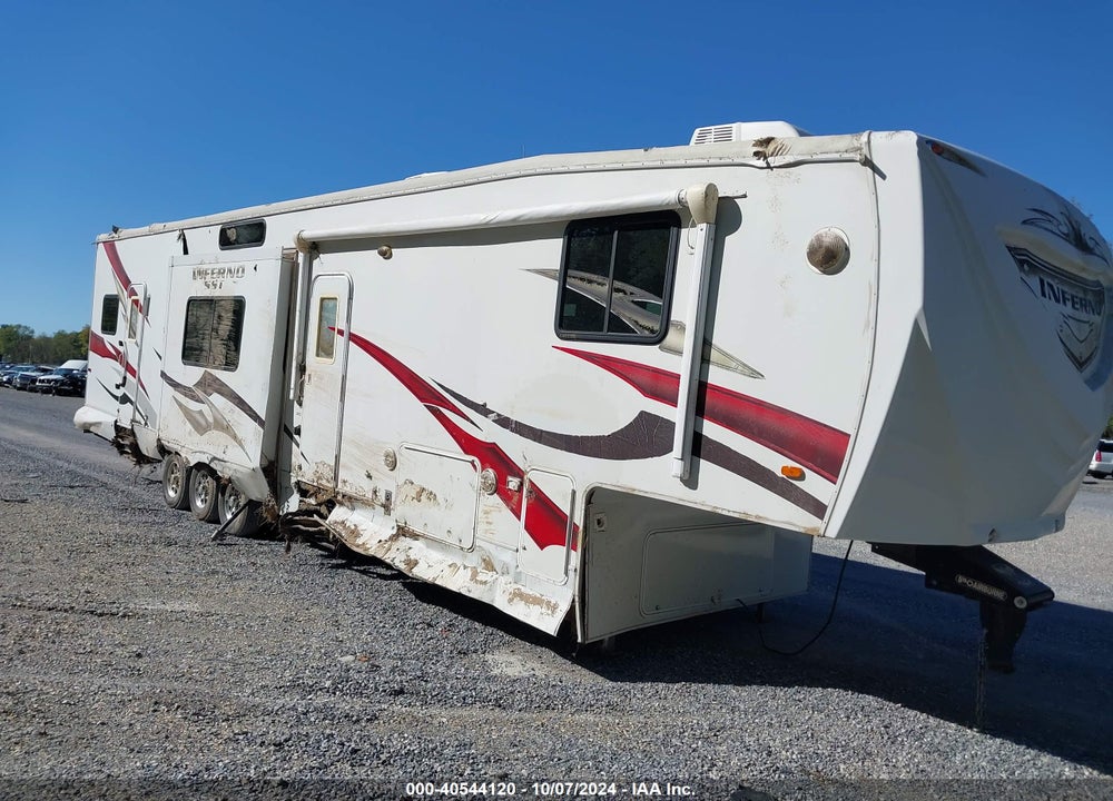 2010 KZ INFERNO VIN: 4EZFH4036A6030993
