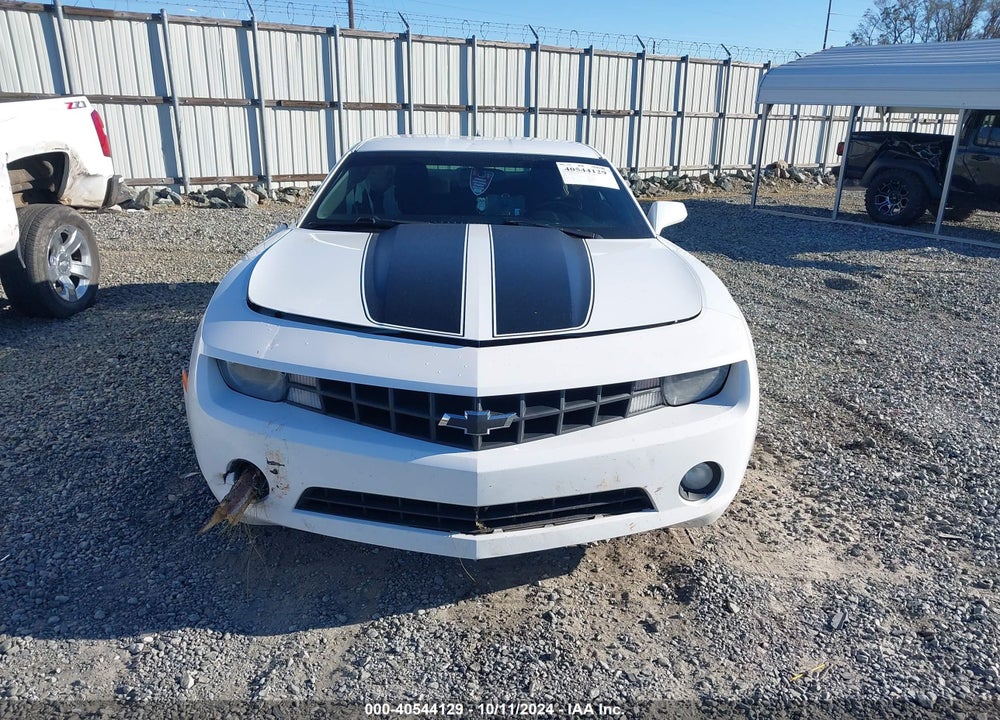 2012 CHEVROLET CAMARO 1LT VIN: 2G1FB1E35C9165316