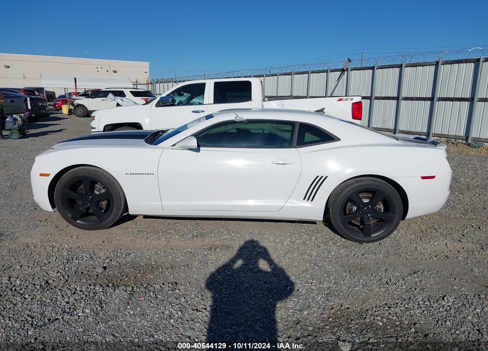 2012 CHEVROLET CAMARO 1LT VIN: 2G1FB1E35C9165316