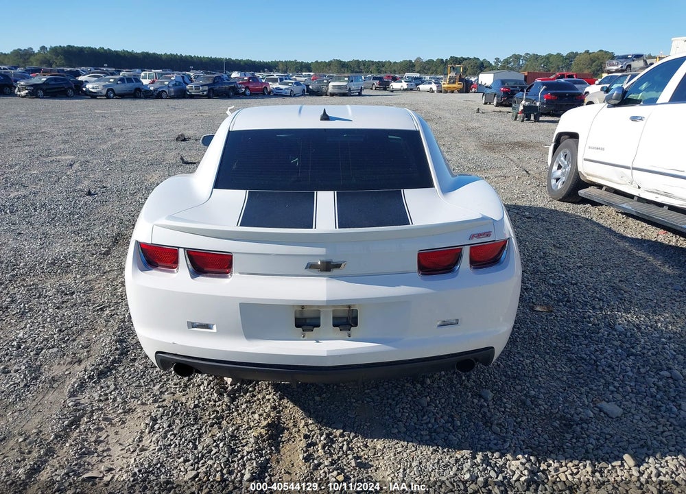 2012 CHEVROLET CAMARO 1LT VIN: 2G1FB1E35C9165316