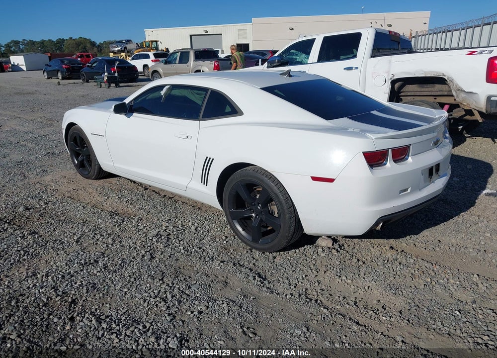 2012 CHEVROLET CAMARO 1LT VIN: 2G1FB1E35C9165316