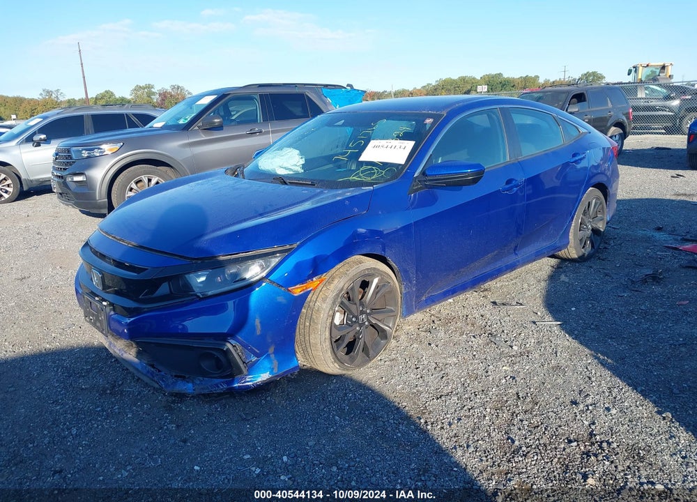 2021 HONDA CIVIC SPORT VIN: 2HGFC2F88MH541679