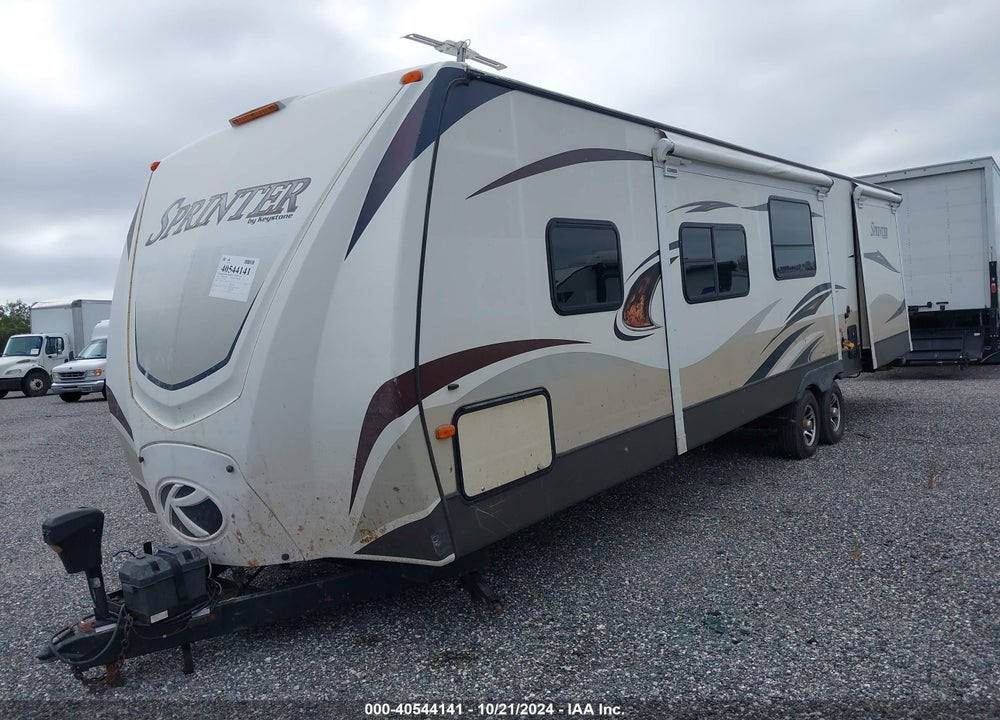 2014 KEYSTONE TRAVEL TRAILER VIN: 4YDT31122E1530298
