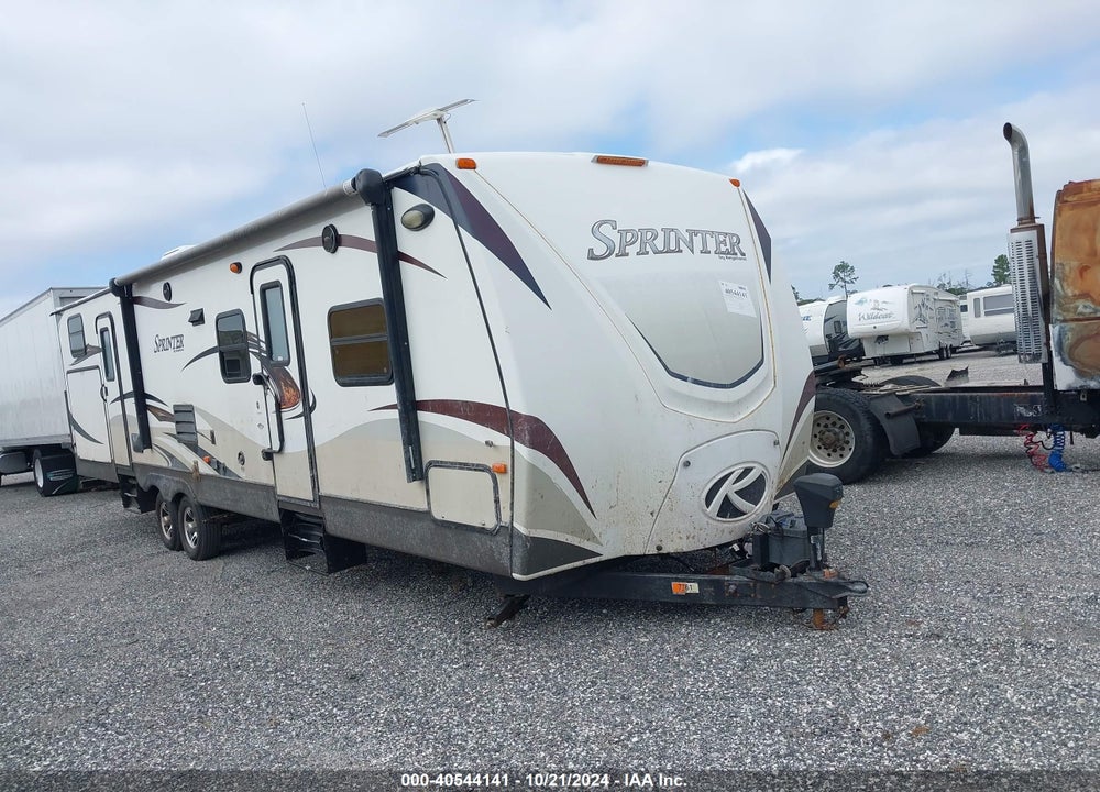 2014 KEYSTONE TRAVEL TRAILER VIN: 4YDT31122E1530298