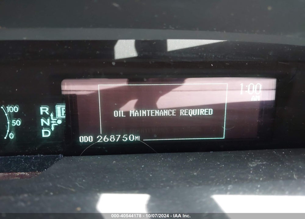 2011 TOYOTA PRIUS FOUR VIN: JTDKN3DUXB1365811