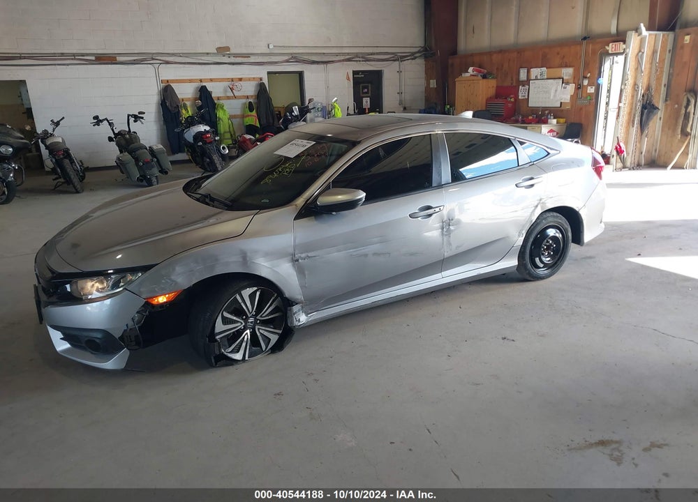 2018 HONDA CIVIC EX-T VIN: JHMFC1F35JX005064