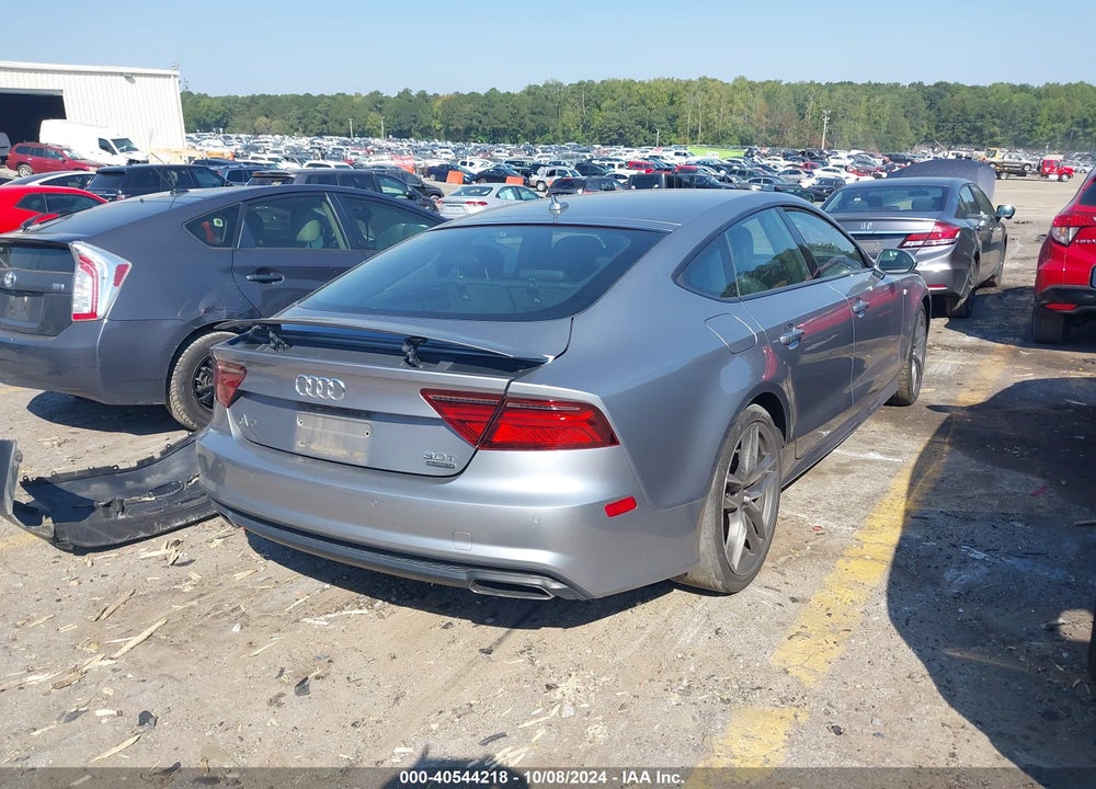 2016 AUDI A7 3.0T PREMIUM PLUS VIN: WAUWGAFC3GN046851