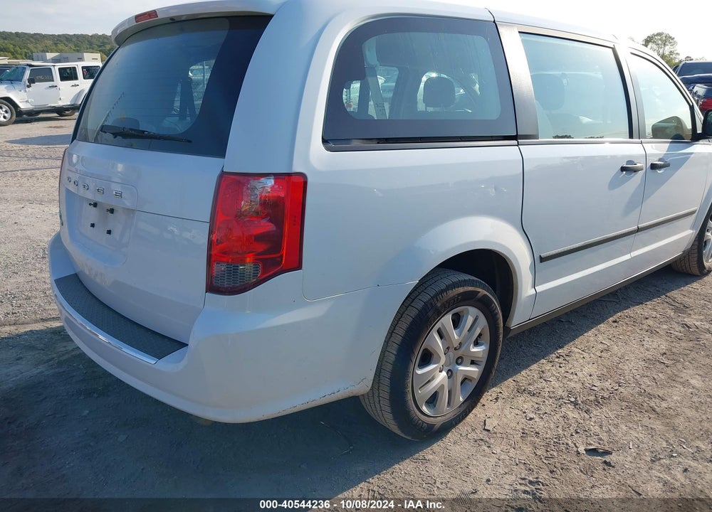 2015 DODGE GRAND CARAVAN AMERICAN VALUE PKG VIN: 2C4RDGBG2FR581305