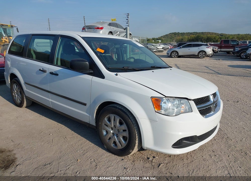 2015 DODGE GRAND CARAVAN AMERICAN VALUE PKG VIN: 2C4RDGBG2FR581305