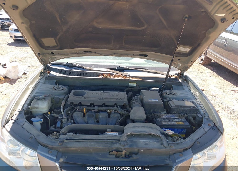 2010 HYUNDAI SONATA GLS VIN: 5NPET4AC8AH627580