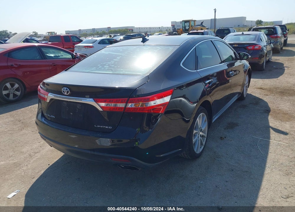 2013 TOYOTA AVALON LIMITED VIN: 4T1BK1EB4DU012228