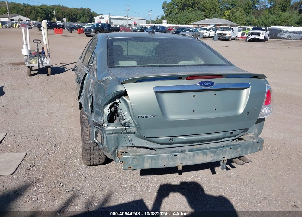 2008 FORD FUSION SEL VIN: 3FAHP08Z98R152104