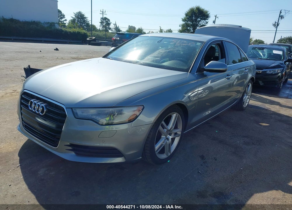 2014 AUDI A6 2.0T PREMIUM VIN: WAUDFAFC1EN136992