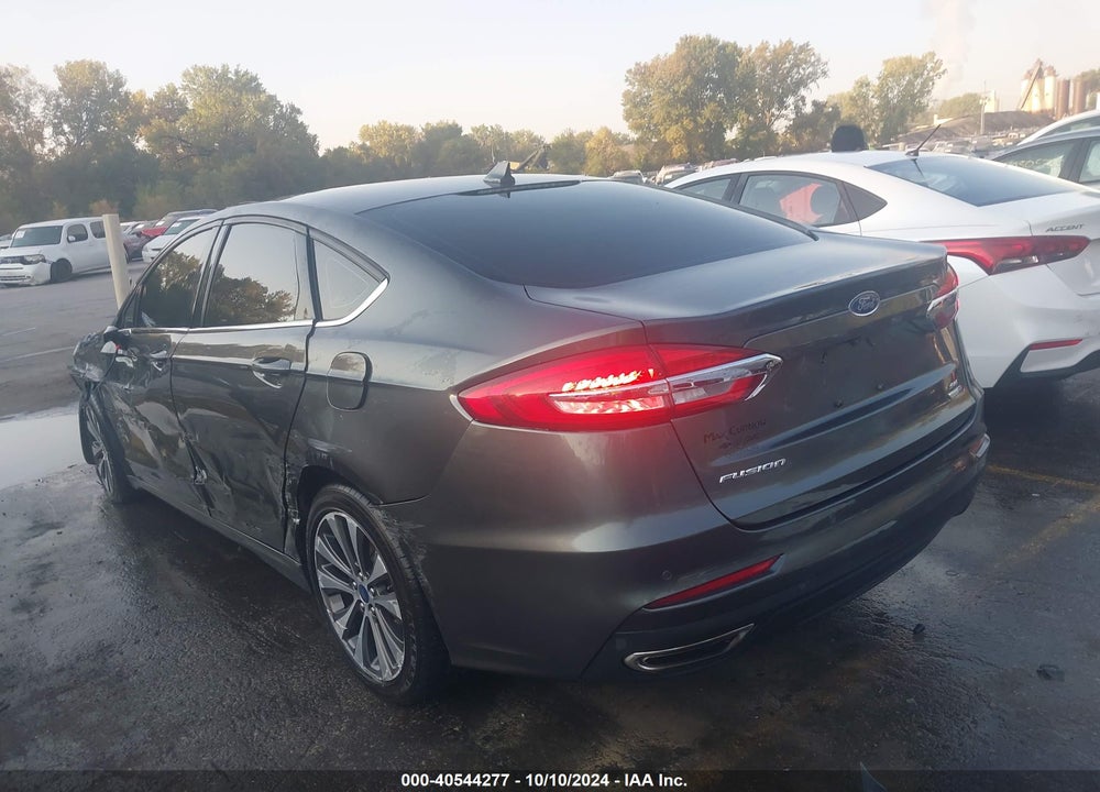 2019 FORD FUSION SE VIN: 3FA6P0T96KR254076