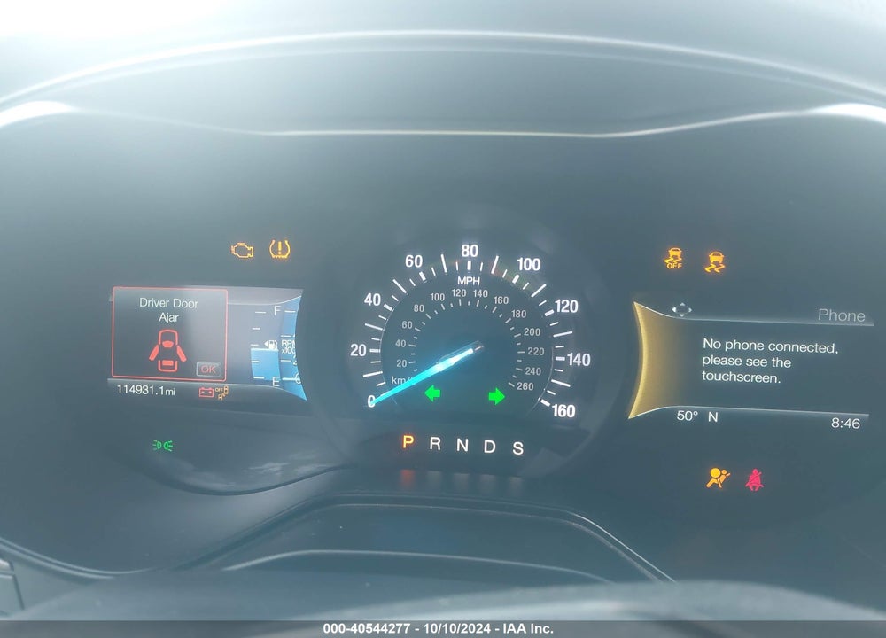 2019 FORD FUSION SE VIN: 3FA6P0T96KR254076