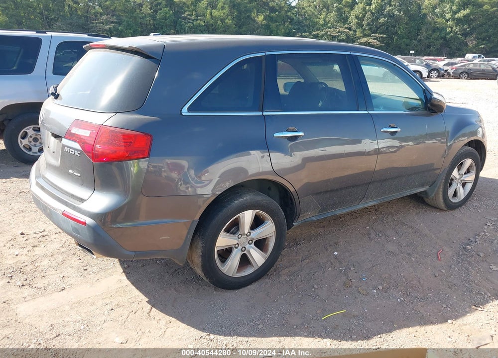 2010 ACURA MDX VIN: 2HNYD2H23AH526235