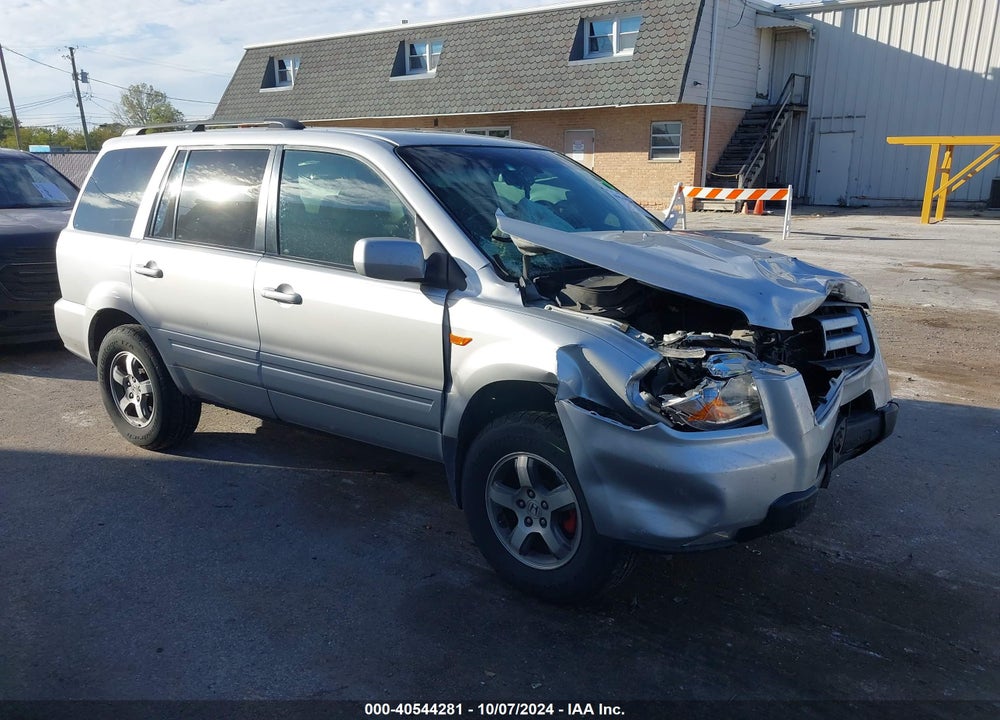 2007 HONDA PILOT EX-L VIN: 5FNYF18597B011694