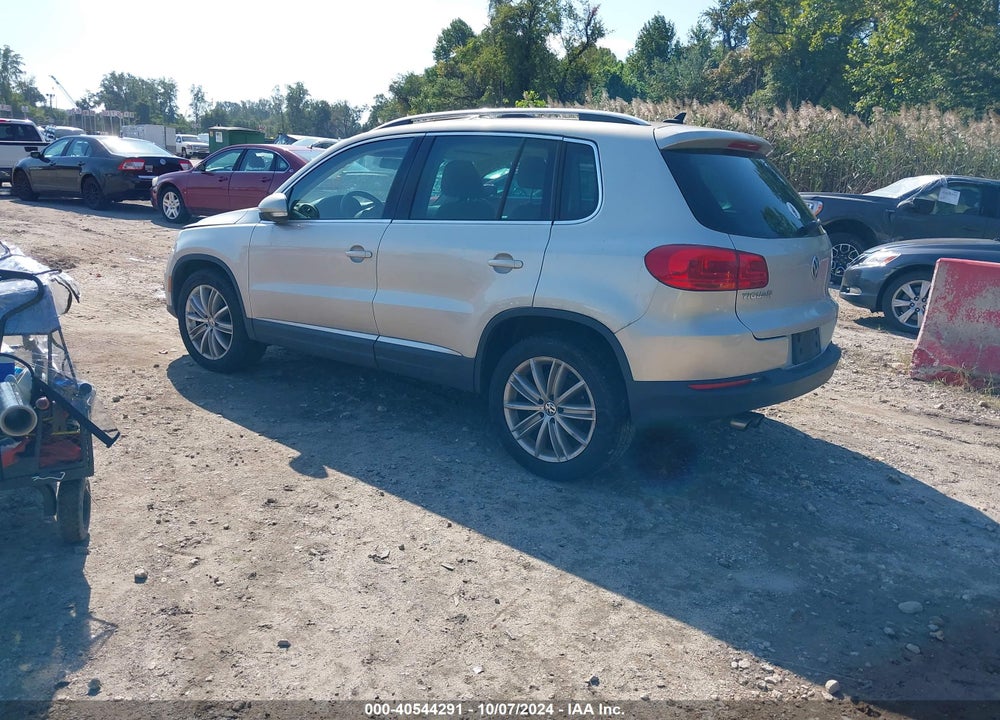 2013 VOLKSWAGEN TIGUAN SE VIN: WVGAV3AXXDW624468