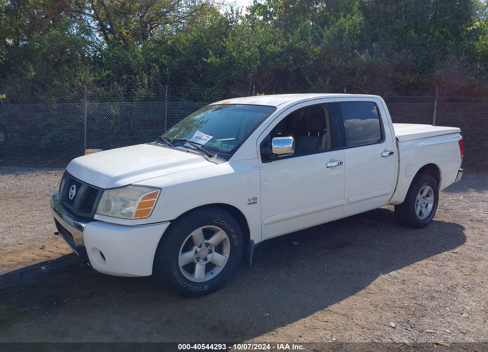 2004 NISSAN TITAN SE VIN: 1N6AA07B54N522962