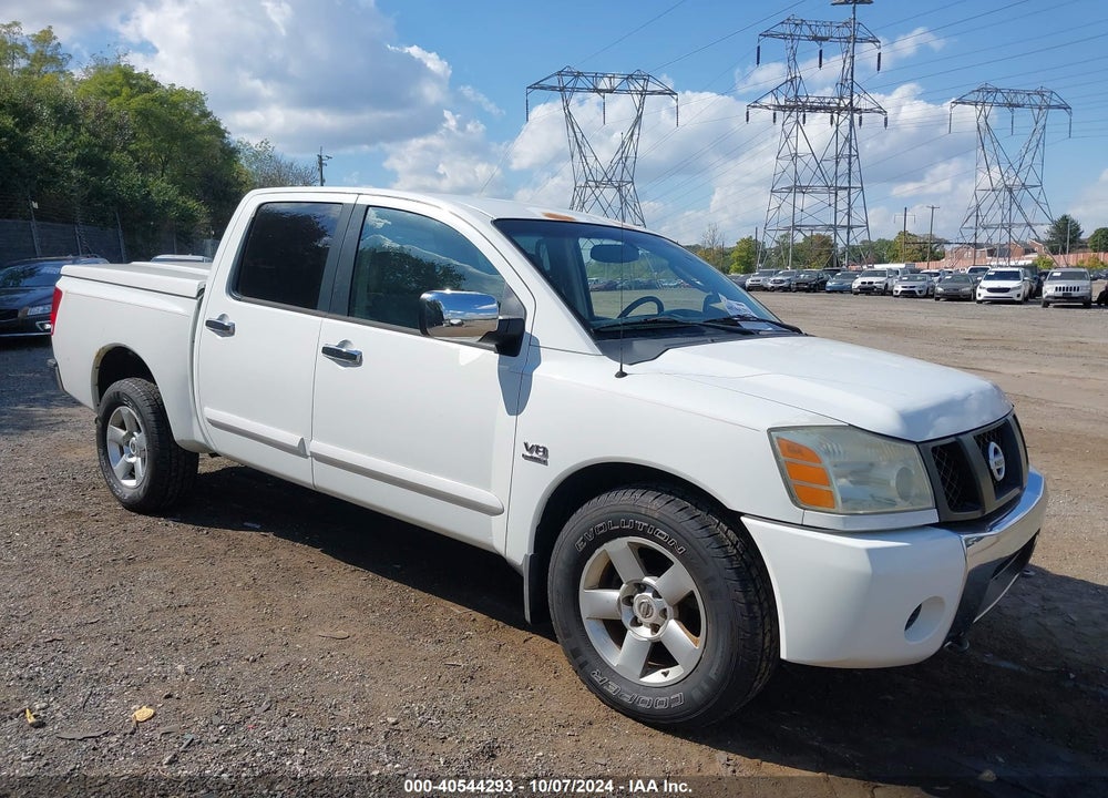 2004 NISSAN TITAN SE VIN: 1N6AA07B54N522962