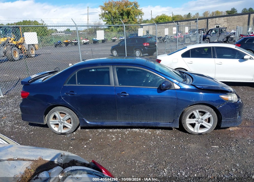 2013 TOYOTA COROLLA S VIN: 2T1BU4EE7DC111844