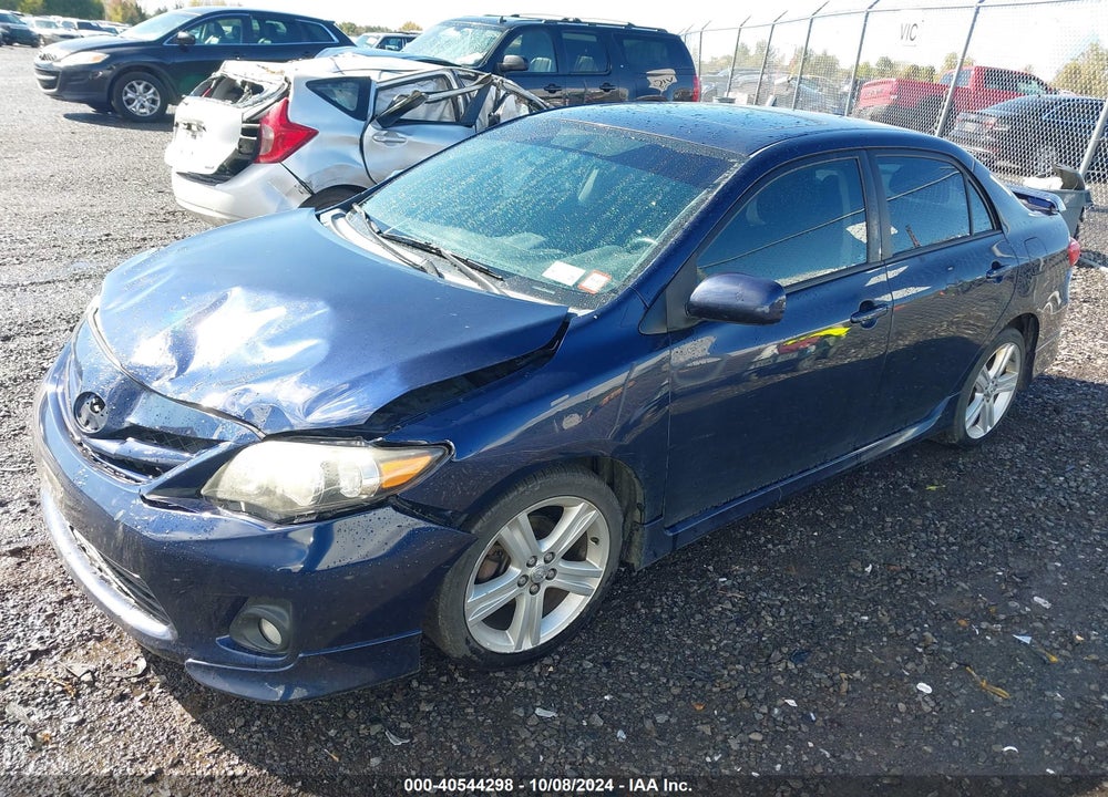 2013 TOYOTA COROLLA S VIN: 2T1BU4EE7DC111844