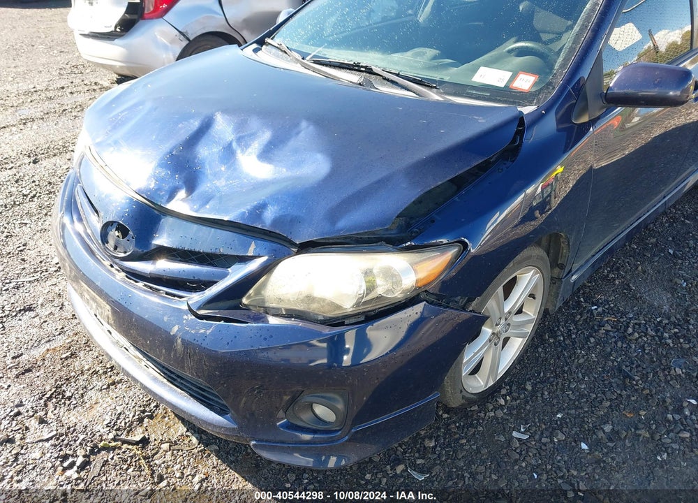 2013 TOYOTA COROLLA S VIN: 2T1BU4EE7DC111844