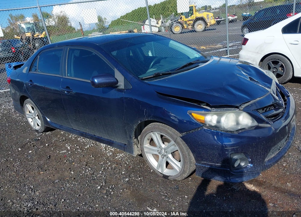 2013 TOYOTA COROLLA S VIN: 2T1BU4EE7DC111844