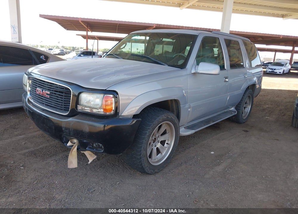 2000 GMC YUKON DENALI VIN: 1GKEK13R8YR125680