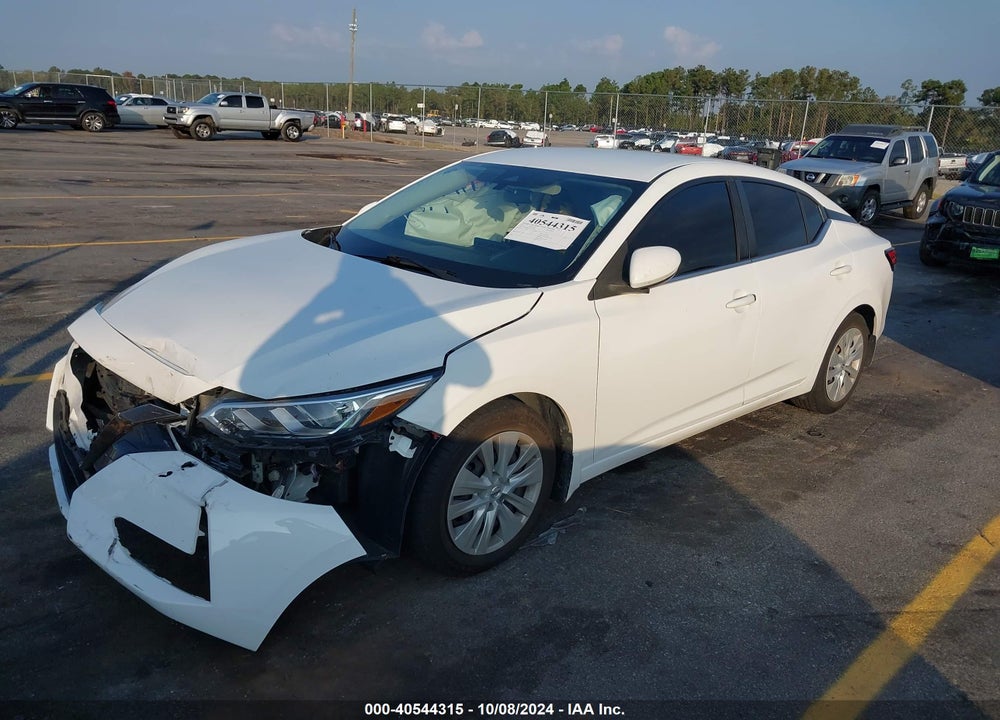2021 NISSAN SENTRA S XTRONIC CVT VIN: 3N1AB8BV6MY282049